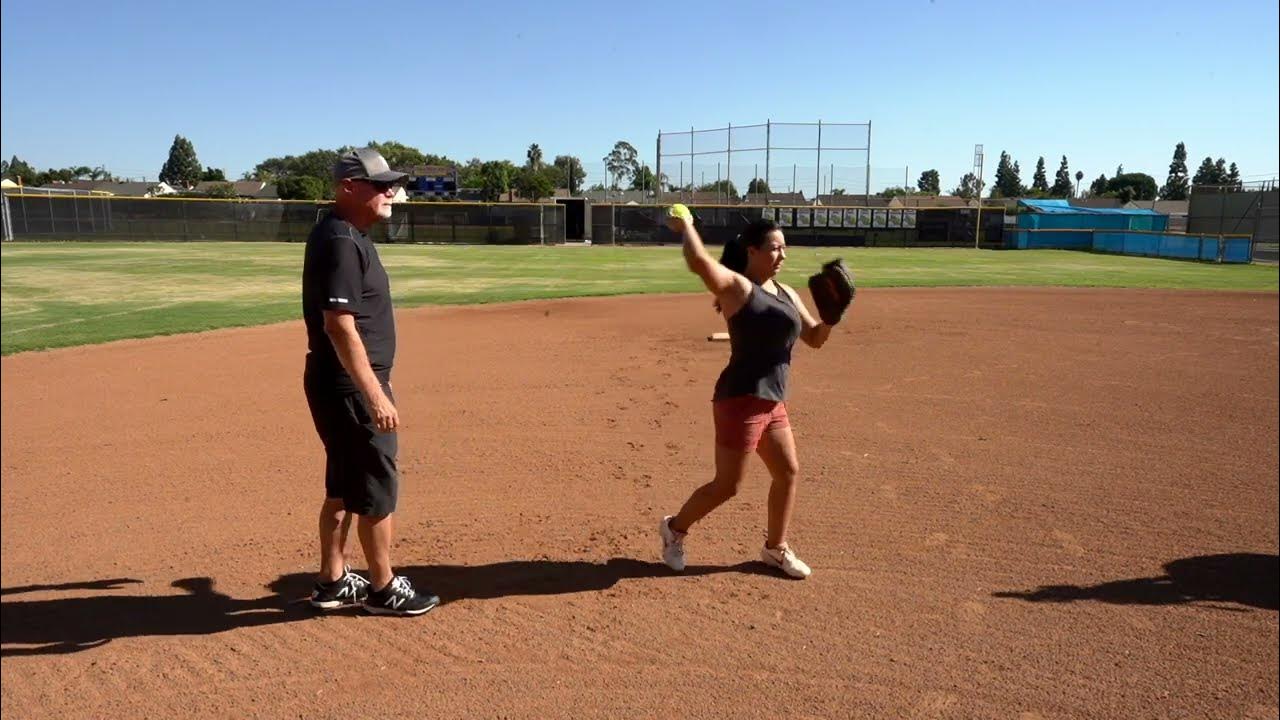 Girls Fastpitch Softball Throwing Drill YouTube