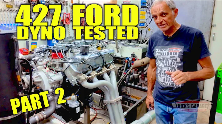 427 Ford on the DYNO part 2 - Shelby Cobra engine tested