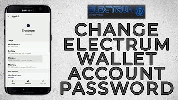 How to Change Electrum Wallet Account Password 2023?