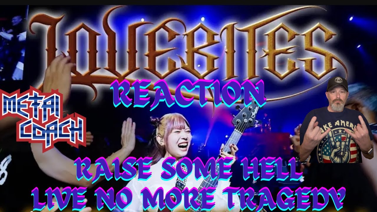 “LOVEBITES Melt Our Faces LIVE 🤘 ‘Raise Some Hell’ Reaction & Review!”