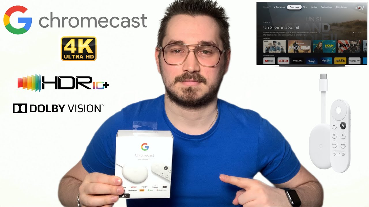 Test Google Chromecast avec Google TV (4K) : notre avis complet - Box  Multimédia - Frandroid