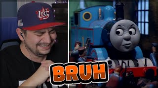 Thomas Is A Dck - Percys Ghostly Trick Reaction