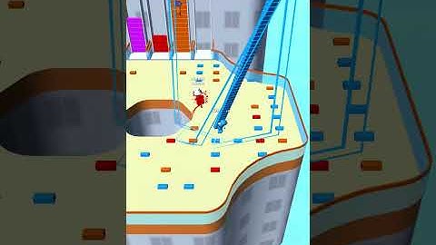 Bridge Race All Levels Gameplay Android,ios Levels 684 #Shorts