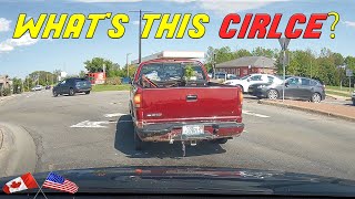BIGGEST IDIOT MEETS A ROUNDABOUT