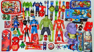 Ultimate avengers toys collection, video game, rc plane, pencil box, action figure, pencil sharpner