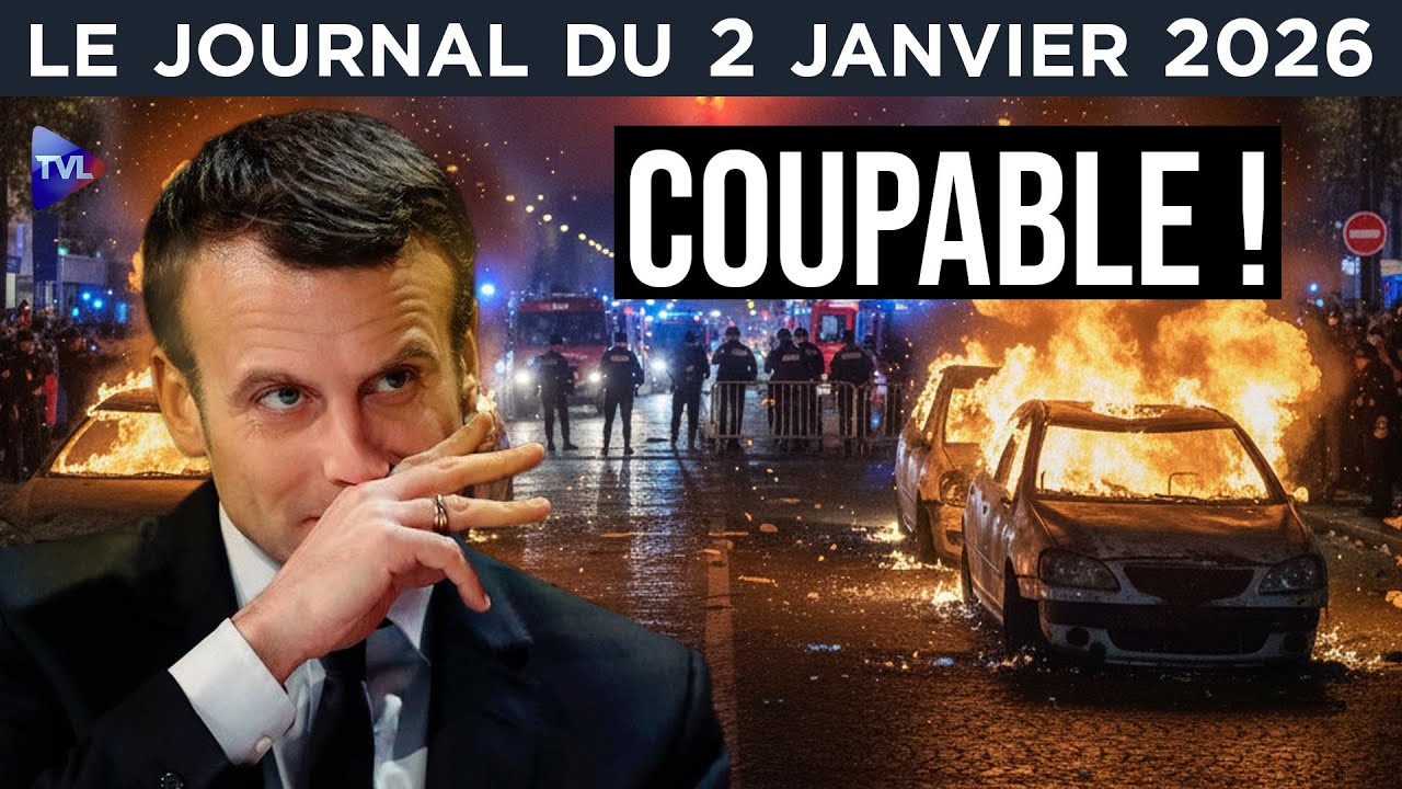 Macron : l’humiliation sécuritaire  - JT du vendredi 2 janvier 2026