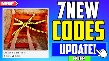 *SECRET UPDATE!* | CREATE A CART RIDE! CODES 2023