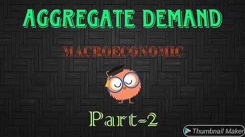 Aggregate demand(part-2)(aggregate-schedule) by pooja yadav(nonuu)(macroeconomics)