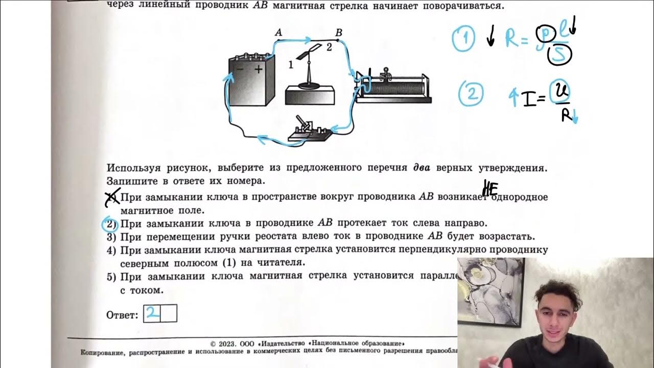 Пользуясь рисунком 168 расскажите как проводился опыт. Опыт эрстеда схема.