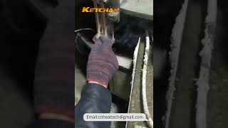 Water heater induction brazing (tin solder)