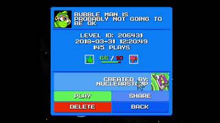 Mega Man Maker - Bubble Man  is Probably Not Going to be Okay