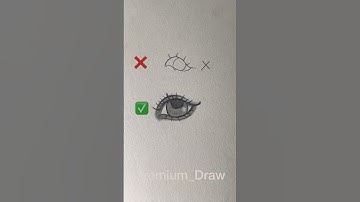 How to draw eye ✨#drawing #art #howtodraw #draw #tutorial #simple
