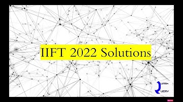 IIFT 2022 Question 01