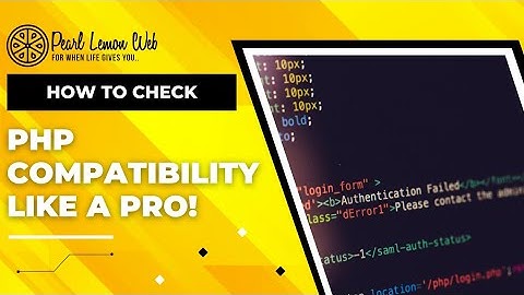How to Check PHP Version Compatibility Like a Pro! 🛠️ | Easy Guide & Tips