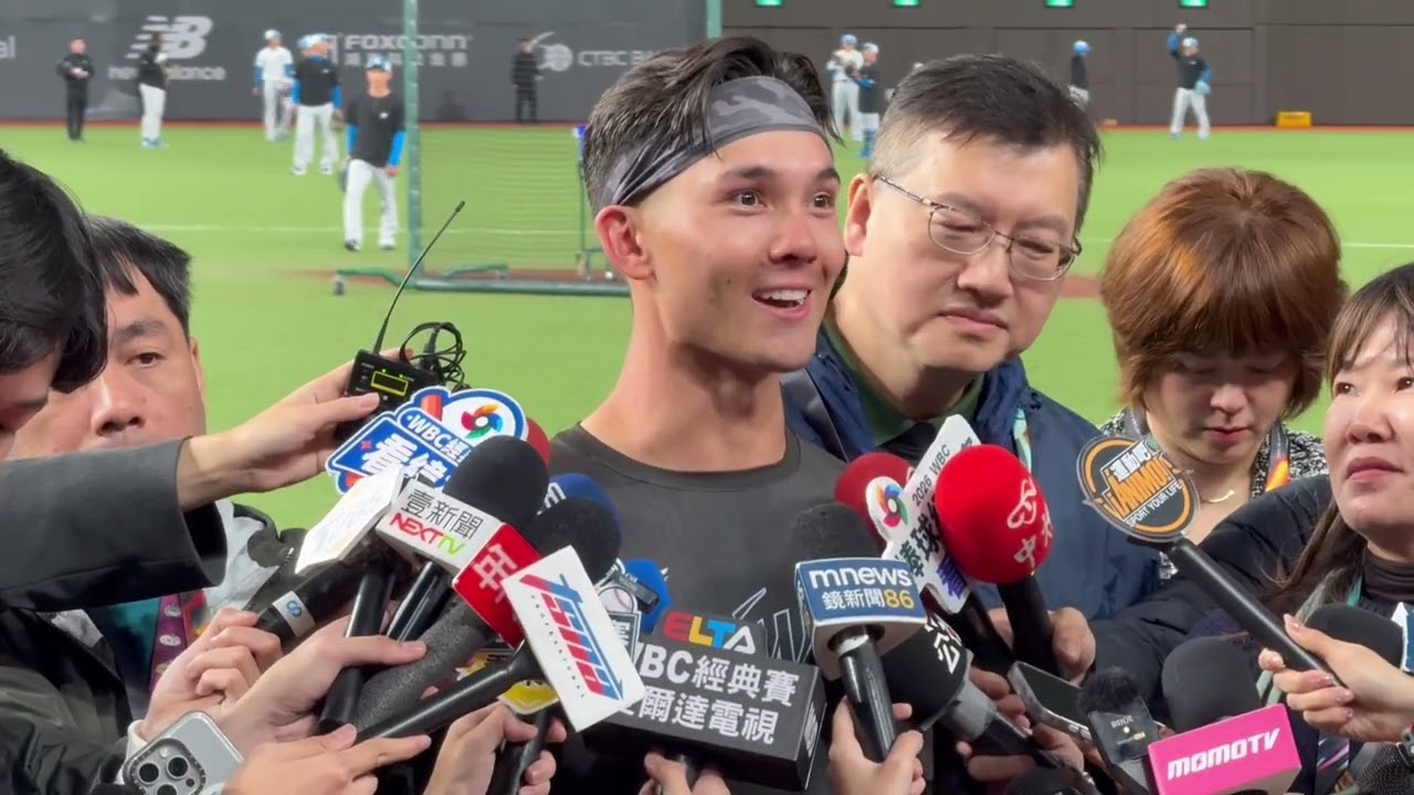 費柴德與台灣隊會合訓練 |中央社即時影音