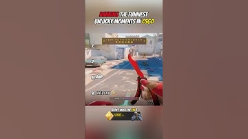 Ranking the unluckiest moments in Counter strike #shorts #csgo #cs2