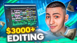 $3000 Per Month Editing After Only 2 Weeks | TRUE STORY!!!