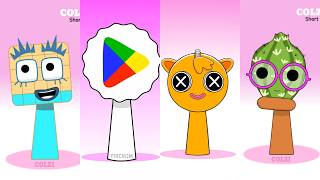 Incredibox Sprunki ALL OC Phases 4 Compilation Incredibox City Boy OC  Alphabet Lore Phase