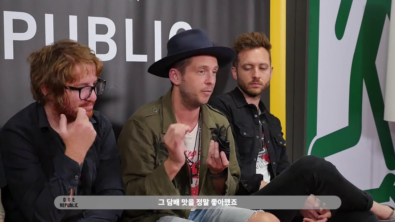 OneRepublic - interview in Korea