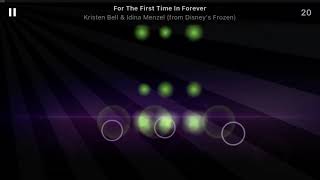For the first time in forever (Disney’s Frozen magic piano Robo Tine instrument screenshot 2