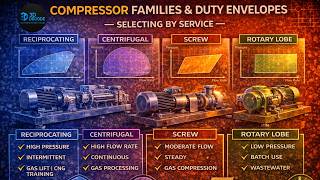 Compressor Families & Duty Envelopes | How to Select the Right Compressor by Service | 3D DECODE