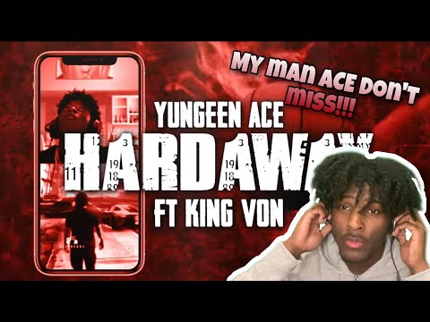 REACTION to "Hardaway" by (Yungeen Ace ft. King Von)!!!!!