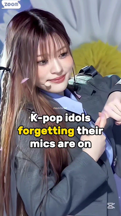 Kpop idols forgetting their mics are on || #kpop #euncore