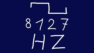 8127 hz square