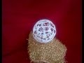 Шар на елку крючком "Новогодний шар" (2)_Crochet Christmas ball #новогоднийшар #шарнаелку