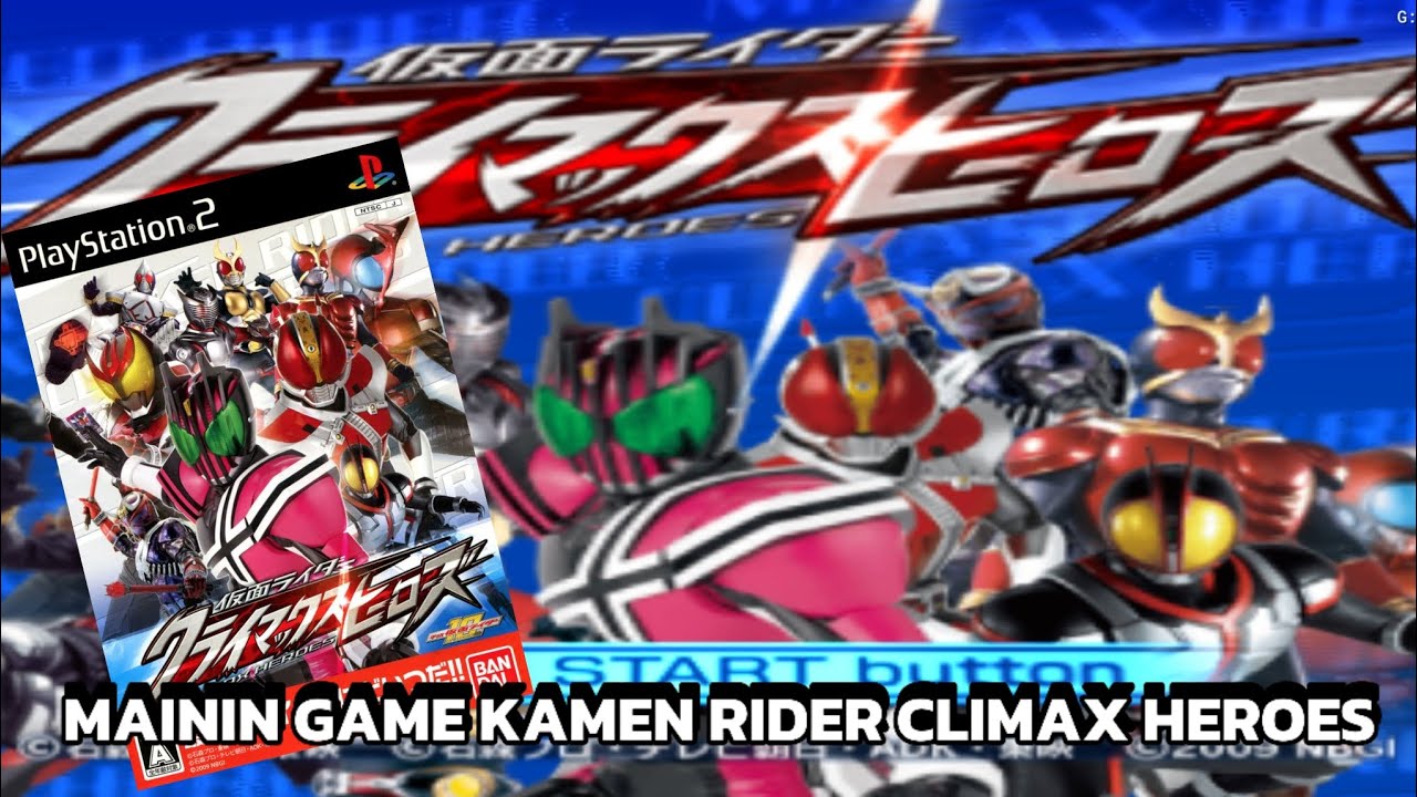 MAIN GAME #01 [MAININ GAME KAMEN RIDER YANG ADA DI PS2!.] KAMEN RIDER ...