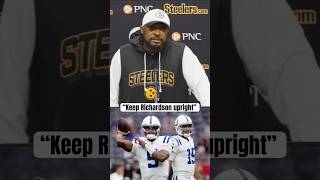 Tomlin’s gameplan for the Colts last year 😬 (via @steelers)