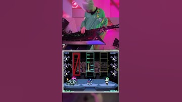 Raise you bat!  #keytar #synth #deltarune