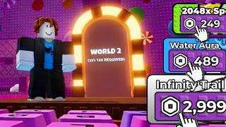 NOOB beats WORLD 2 in +1 Speed Keyboard Escape! ROBLOX