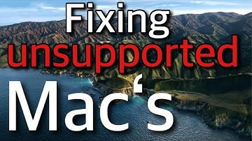 Fixing WiFi, Sound, USB, Sleep on unsupported Mac