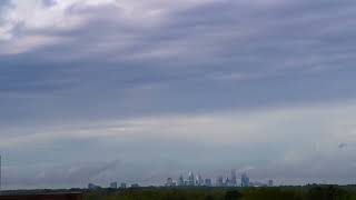 10 minutes of Stop Motion / Time-Lapse capturing the clouds ripping by Uptown Charlotte.