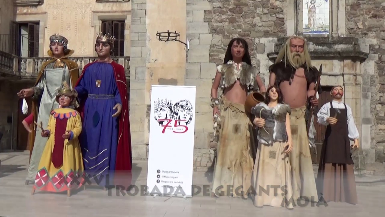 XXXVI Trobada Gegantera Moià 2018