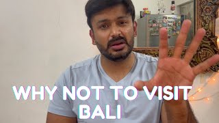 Why you must NOT visit Bali !🚫| travel tips and guides in Malayalam