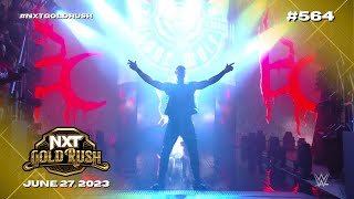 Baron Corbin return entrance as The Lone Wolf: WWE NXT Gold Rush ─ Week 2, June 27, 2023