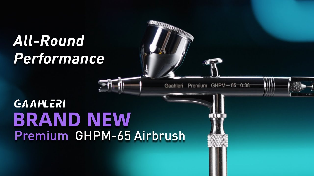Gaahleri GHPM 65 Airbrush Gun Introduction YouTube