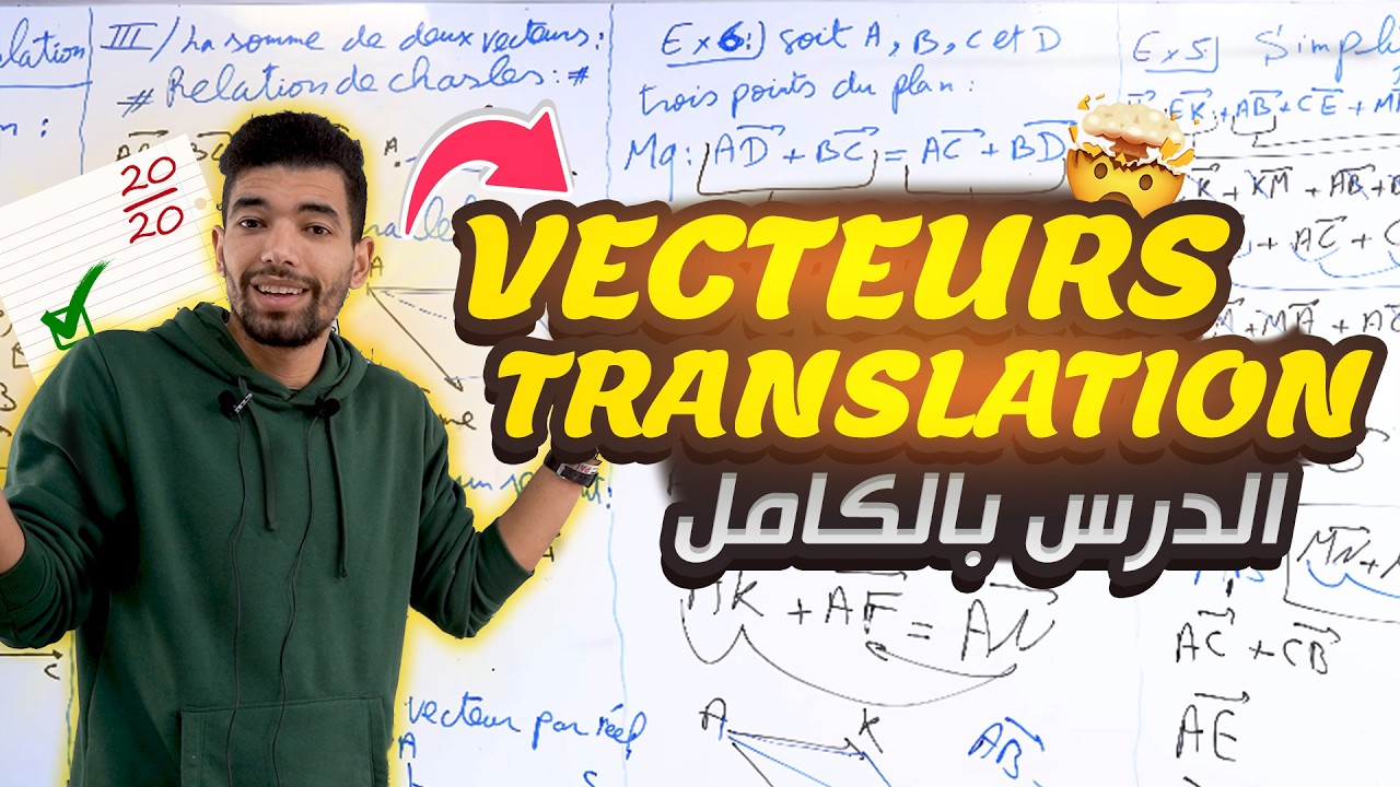 Vecteurs et translation 3 année collège