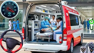 Juego de simulador de rescate en ambulancia de ciudad || La mejor versión de ambulancia de emerge... screenshot 3