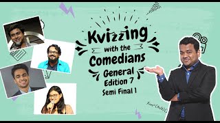 KVizzing With The Comedians 7th edition  SF1 ft. Anirban, Ashish, Rohan & Surbhi  #quiz #trivia