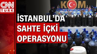 İstanbulda Sahte Içki Sevkiyatına Operasyon 8 Bin Litre Alkol Ele Geçirildi