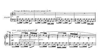 Ravel Bolero PIANO SOLO - FOLLOW SCORE (with and ...