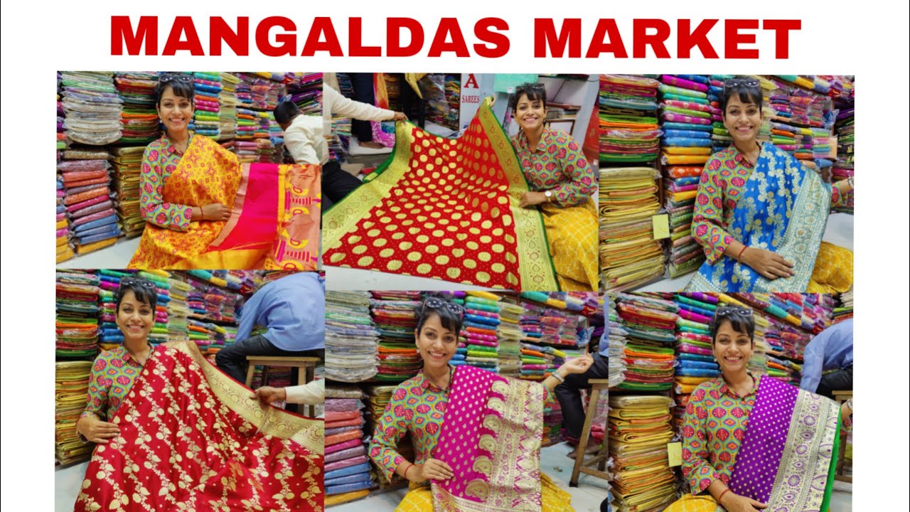 Mangaldas market Latest budget friendly Saree Collection A