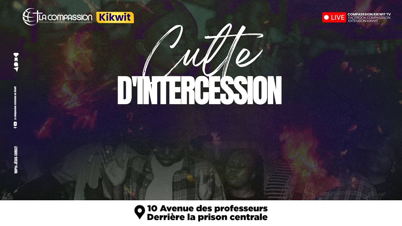 CULTE D'INTERCESSION