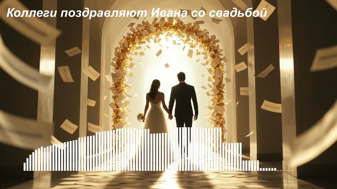 Коллеги поздравляют Ивана со свадьбой (v.2) / Colleagues congratulate Ivan on his wedding (v.2)