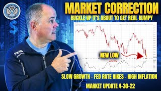 Market Correction , Buckle Up! It's About To Get Real Bumpy! Market Update 4-30-22