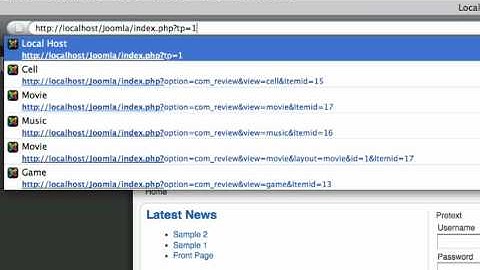 Create Menu and Publish in Joomla 1.5 Tutorial