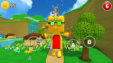 Shicka in Secret Place - Super Bear Adventure Multiplayer Gameplay Walkthrough